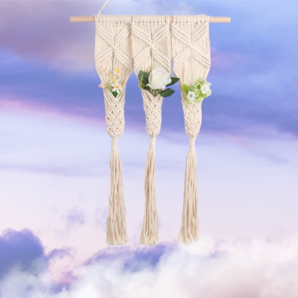 Macrame plant holder
